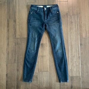 Pilcro and the letterpress high-rise denim leggings size 25